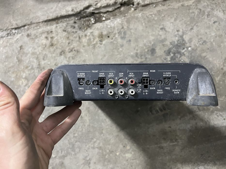 Автомобільний підсилювач mtx аудіо tc4004 400watt rms 4 канали