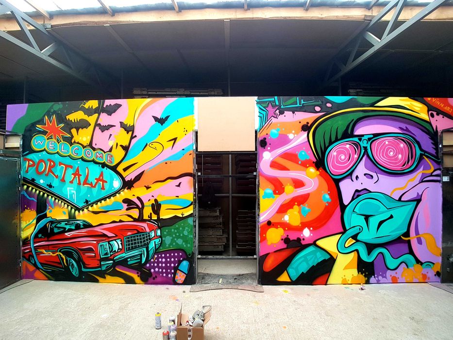 Граффити оформлення