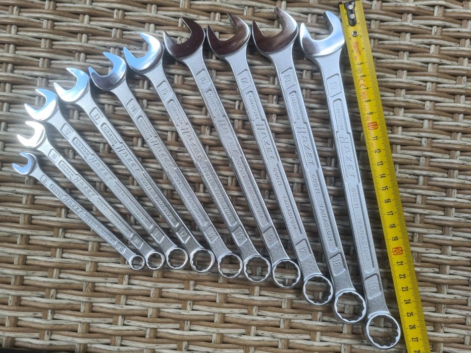 Hazet 600spc/16. Klucze płasko oczkowe  długie  lub 600spc/10