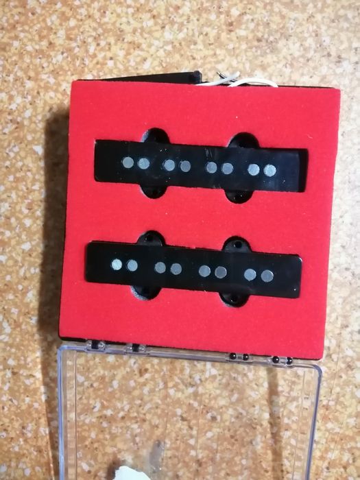 Pickups Fender Dual American Vintage single coil jazz bass (Geddy Lee)