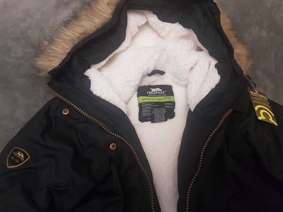 Kurtka zimowa parka damska NOWA TRESPASS ETERNALLY TP75 Black r. M