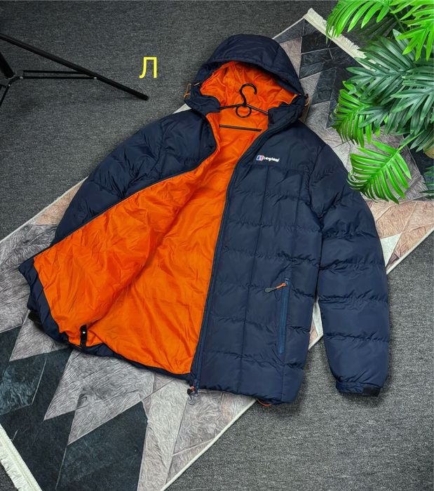 Пуховик Berghaus зимняя куртка размер Л