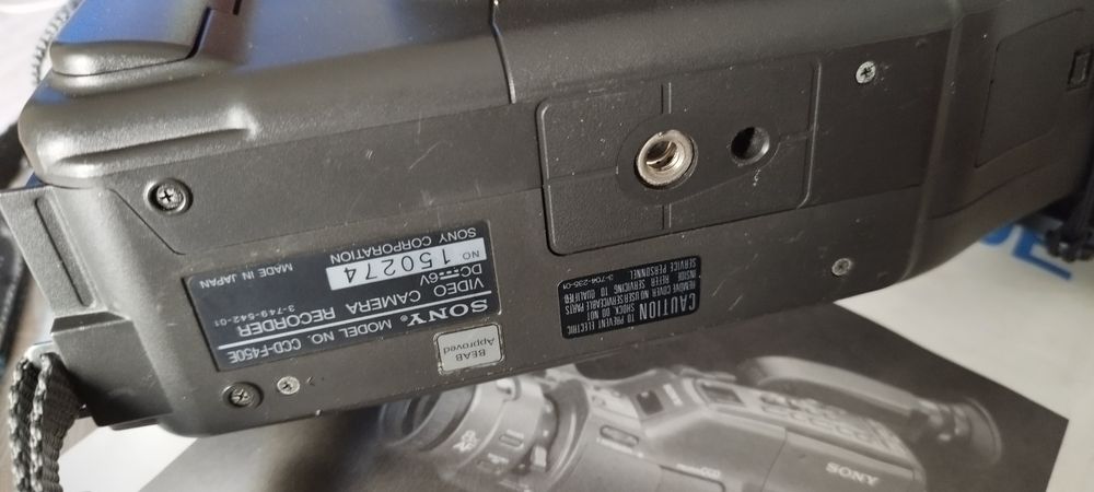 Sony handycam para peças