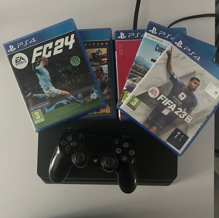 Приставка ps 4 slim 1тб