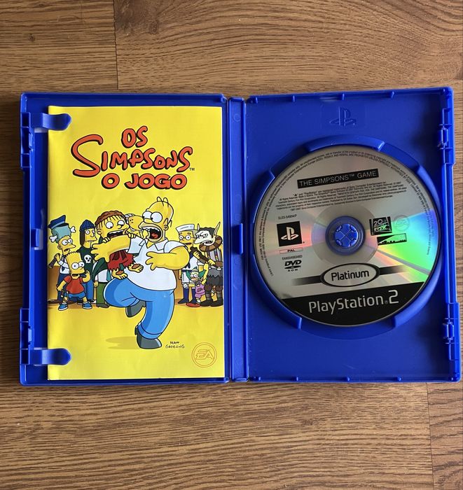 Jogo Simpsons PlayStation 2