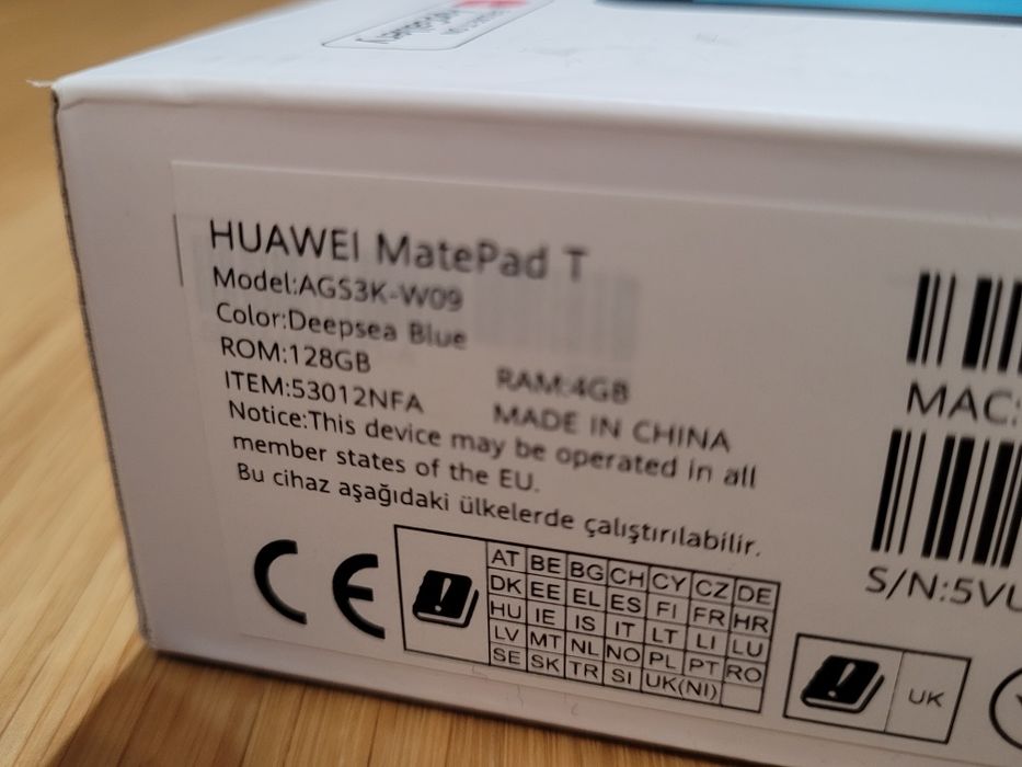 Tablet Huawei MatePad T10s 10,1"