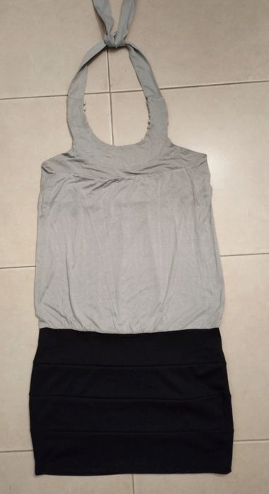 Vestido com pérolas da Blanco