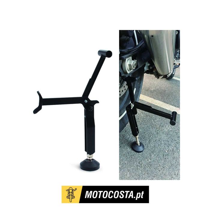 Cavalete elevação universal dobrável moto suporte estável