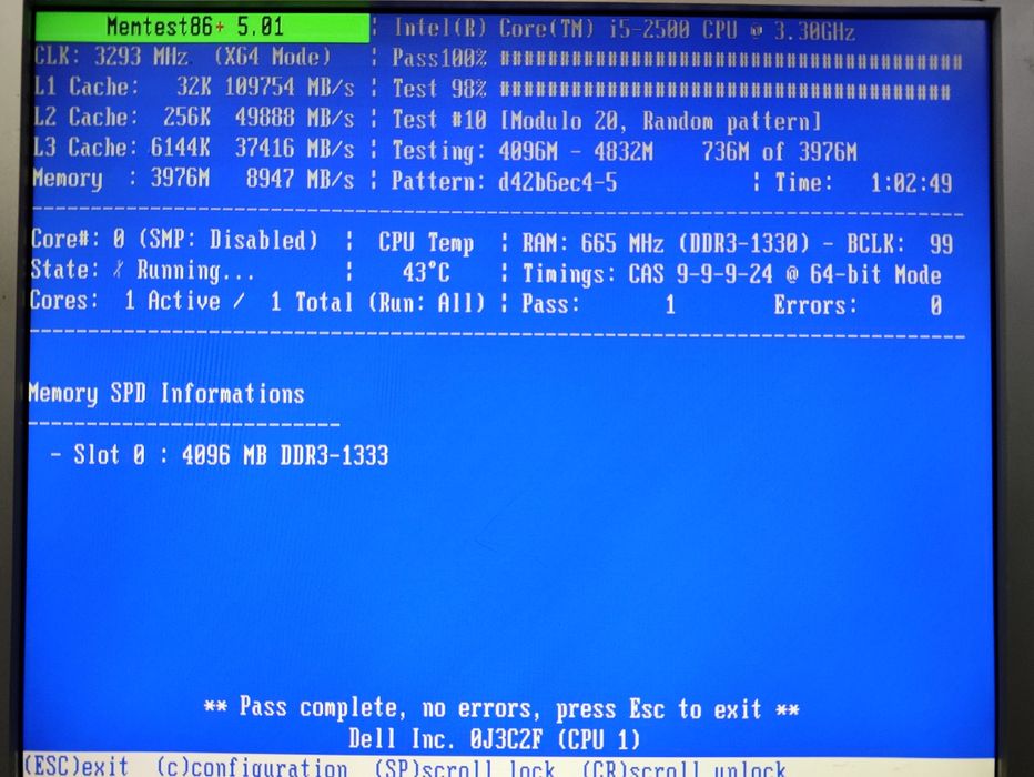Планка оперативной памяти DDR3 1333 4Gb Silicon Power