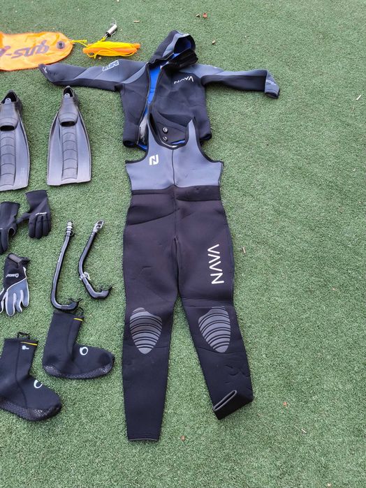 Equipamento completo de Caça Submarina