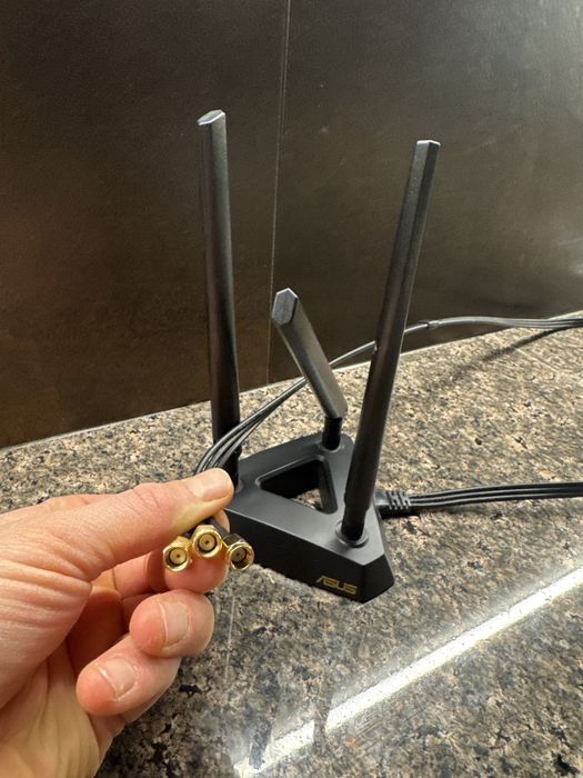 Wifi адаптер ASUS PCE-AC68 PCI-E AC1900 з антеною