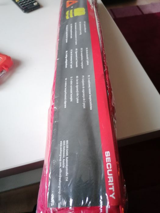 Trzy częściowy zestaw bezpieczeństwa