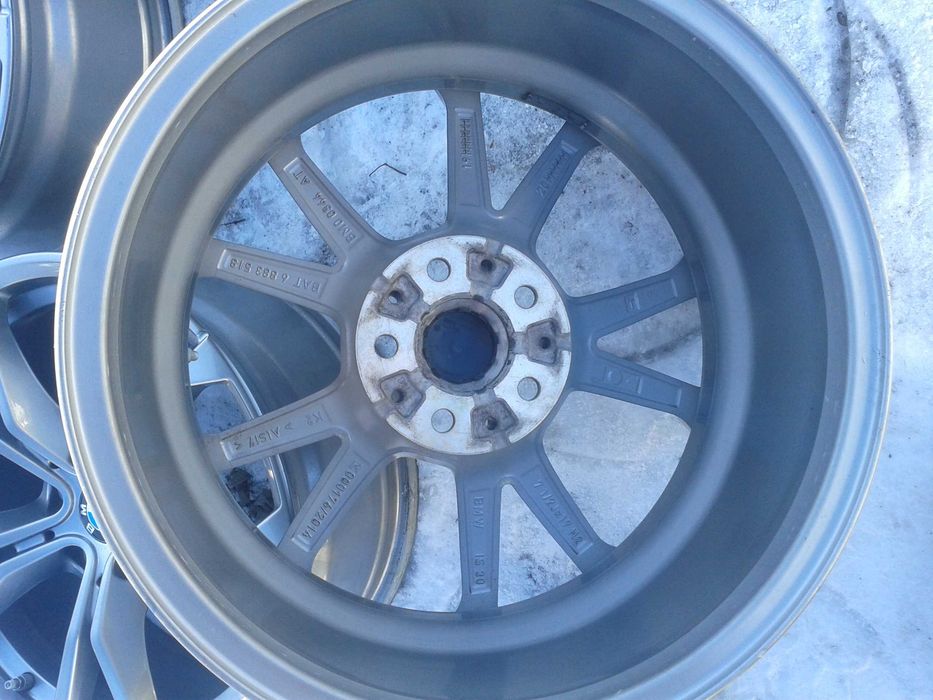 Oryginalne r17 felgi szare mielec jak nowe bmw g20 g21 g30 g31 f40 7,5 ...
