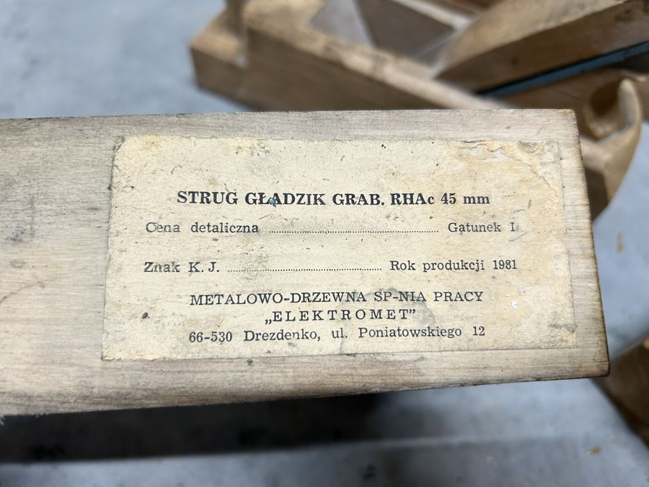 Strug strugi gładzik nowe