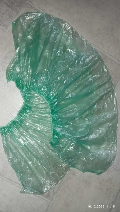 Одноразові бахіли зелені