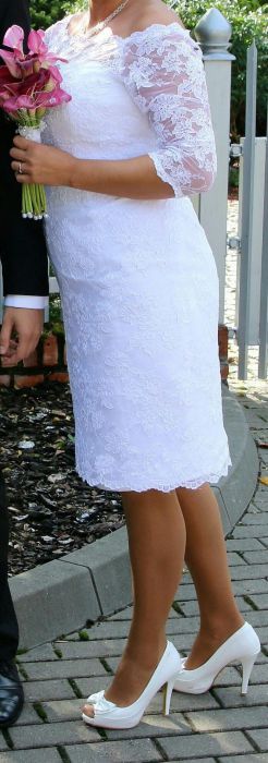 Suknia ślubna biała