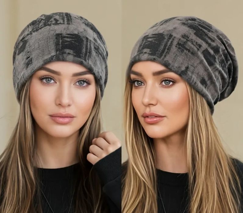 Wiosenna damska czapka