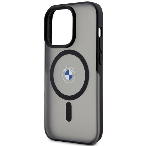 Etui BMW IML Signature MagSafe do iPhone 15 Pro - czarne