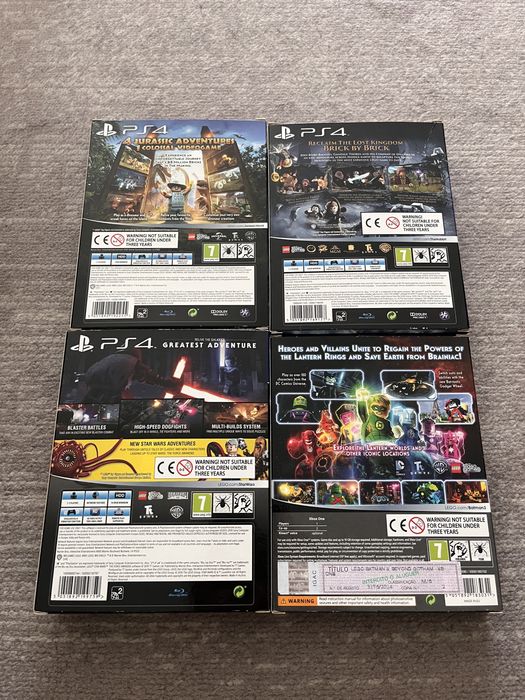 Conjunto de edições especiais de videojogos LEGO