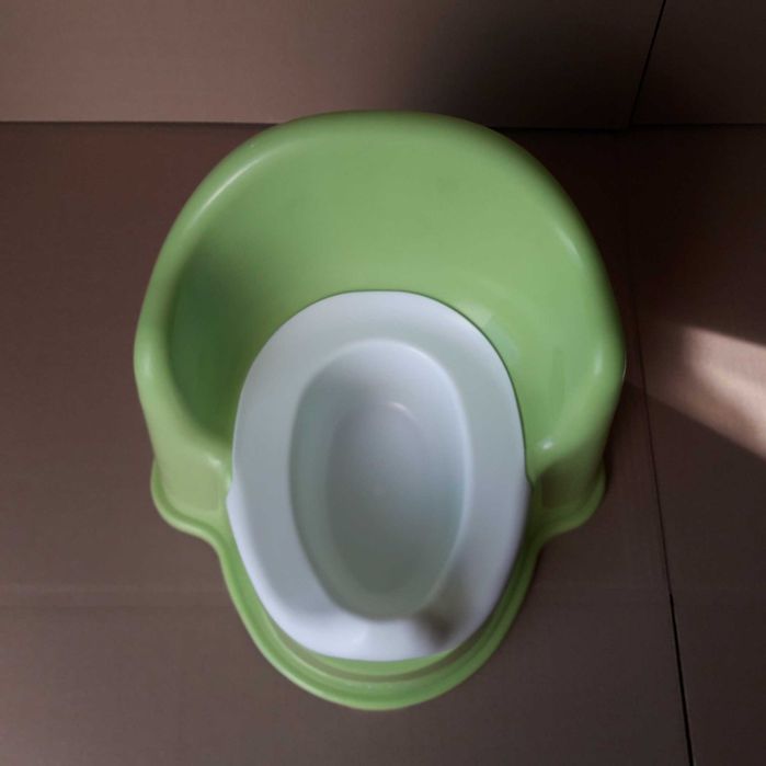 Nocnik KRZESEŁKO dla dzieci z wkładką 2 w1 KEES zielone