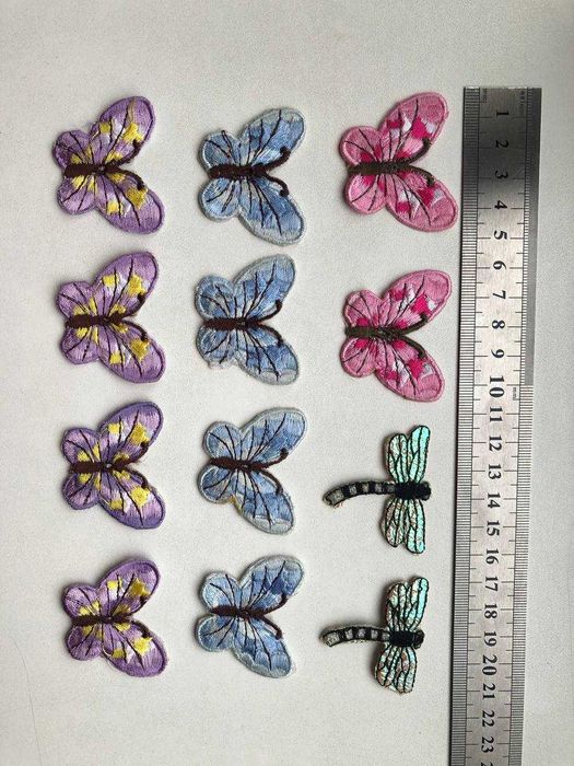 Фурнітура для взуття і сумок "Крабик" Стрази Сваровскі Термоаплікації