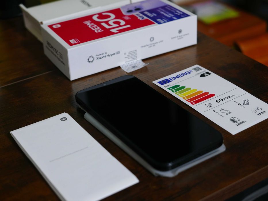 Redmi 15C 5G 128GB | Bateria 6000 mAh | 6.9" 120Hz | NFC | Jak nowy / Pudełko