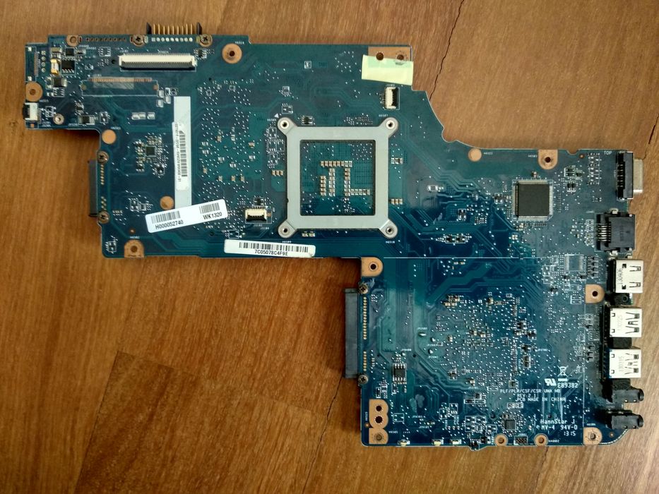 Motherboard Toshiba Satellite C850 avariada