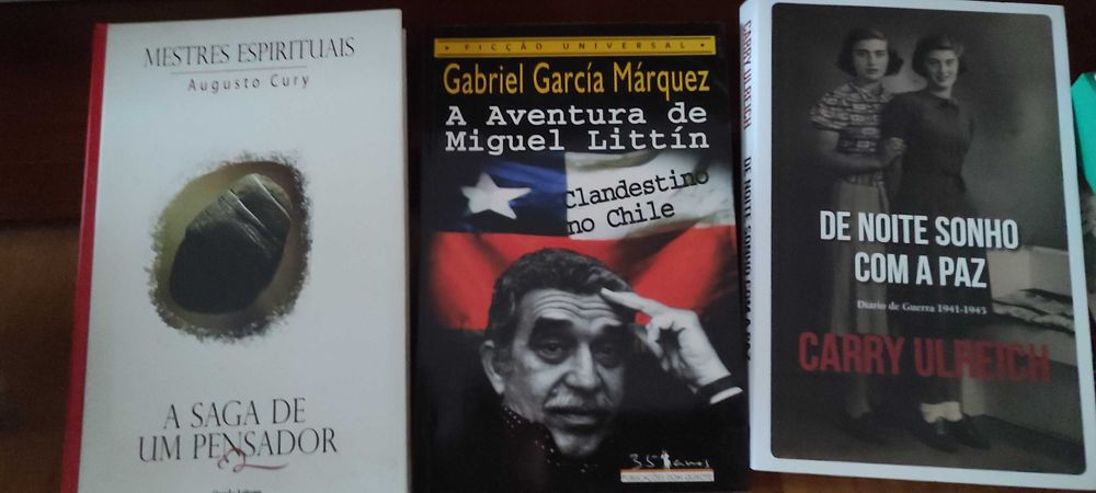 Livros, compra 2 oferta do terceiro á escolha
