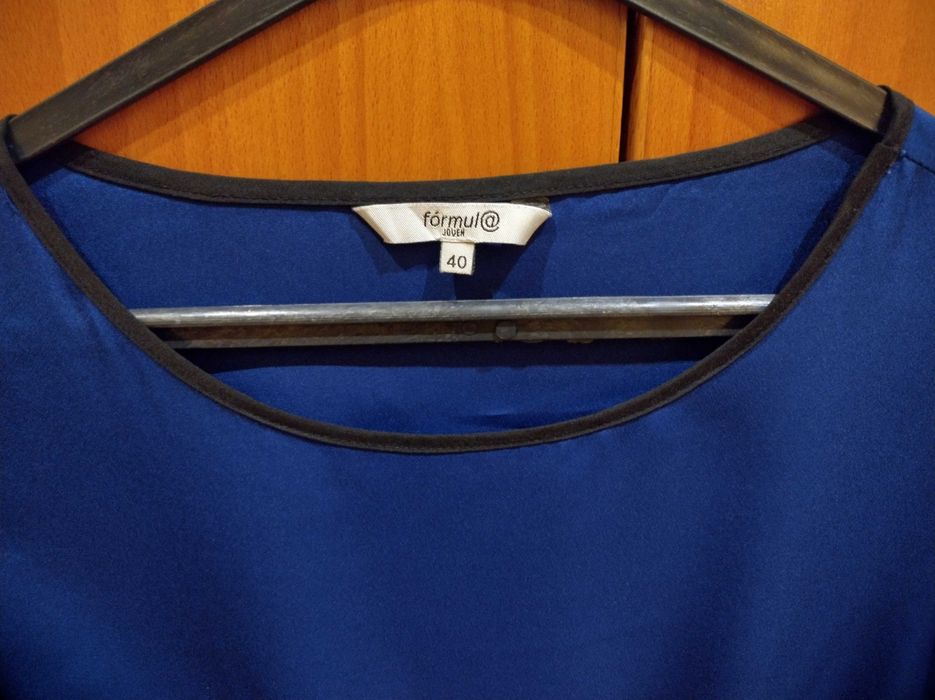 Blusa azul El Corte Inglês