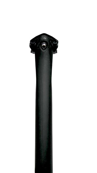 NOWA Sztyca karbonowa 27,2mm x 400mm 195g z jarzemkiem CARBON wspornik