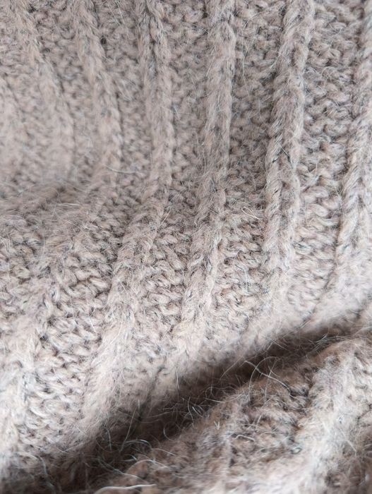 Swetr ciepły wełna + moher