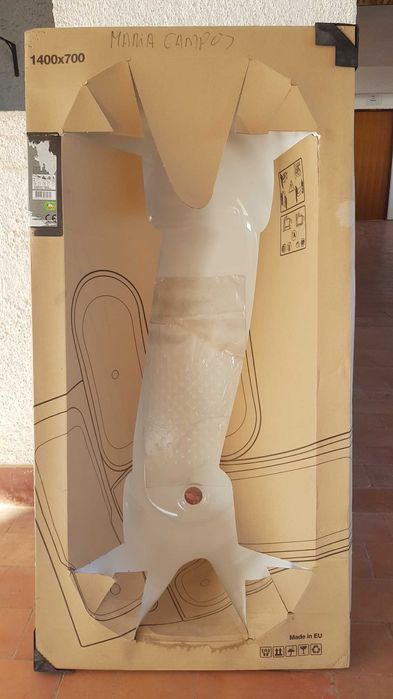 Banheira Sanitana Europa 140 x70 por Estrear