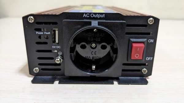 1000W 12/220V ЧИСТЫЙ СИНУС ДЛЯ КОТЛА  Инвертор Большой