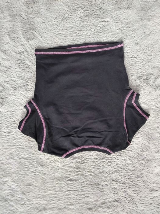 Crop top shein nadruk
