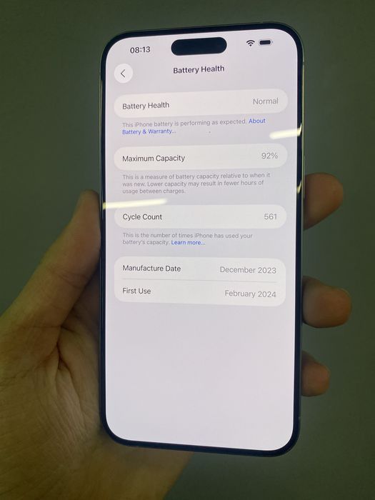 iPhone 15 Pro Max 256Gb Natural Titanium Unlock (Гарантія, Магазин)