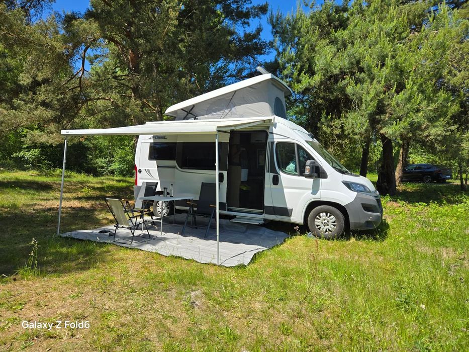 Citroën Jumper Kampervan Poessl (Pössl) 2 WIN PLUS OCIEPLONY CAŁOROCZNY  Kampervan Poesll z podnoszonym dachem. Bogate wyposażenie w cenie.