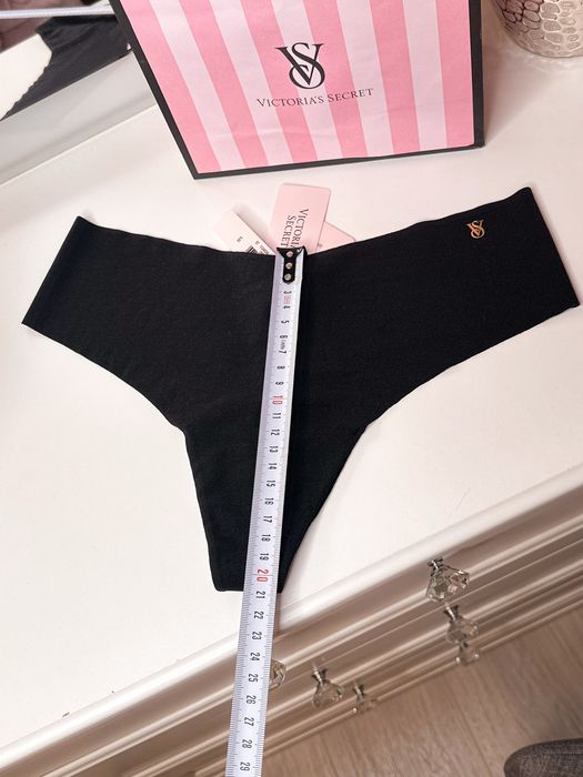 Majtki 40 L  VS Victoria’s Secret czarne bezszwowe nowe