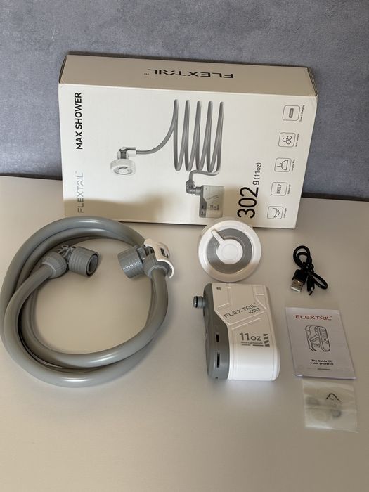 Flextail Max Shower акумуляторний портативний душ, туристичний душ