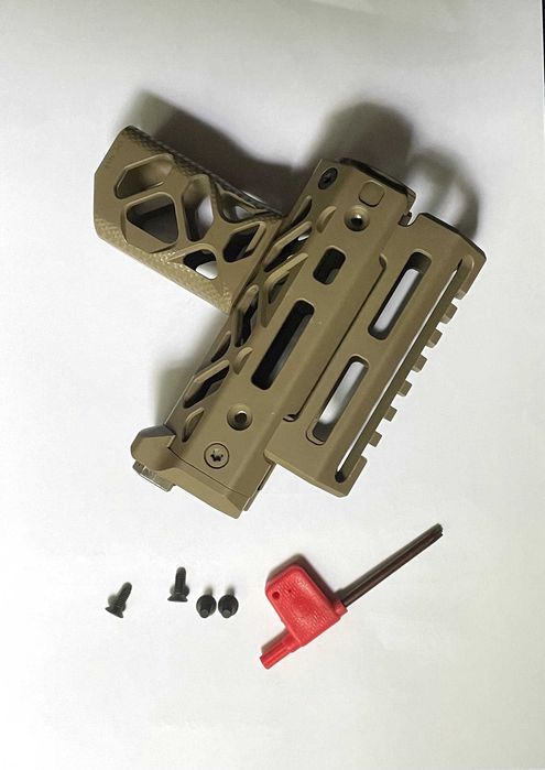 Коротка цівка + ручка M-LOK на АКСУ