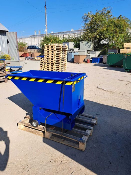 Mobilna Koleba Samowyładowcza PMMC Light 250 (250L) Wózek na Odpady