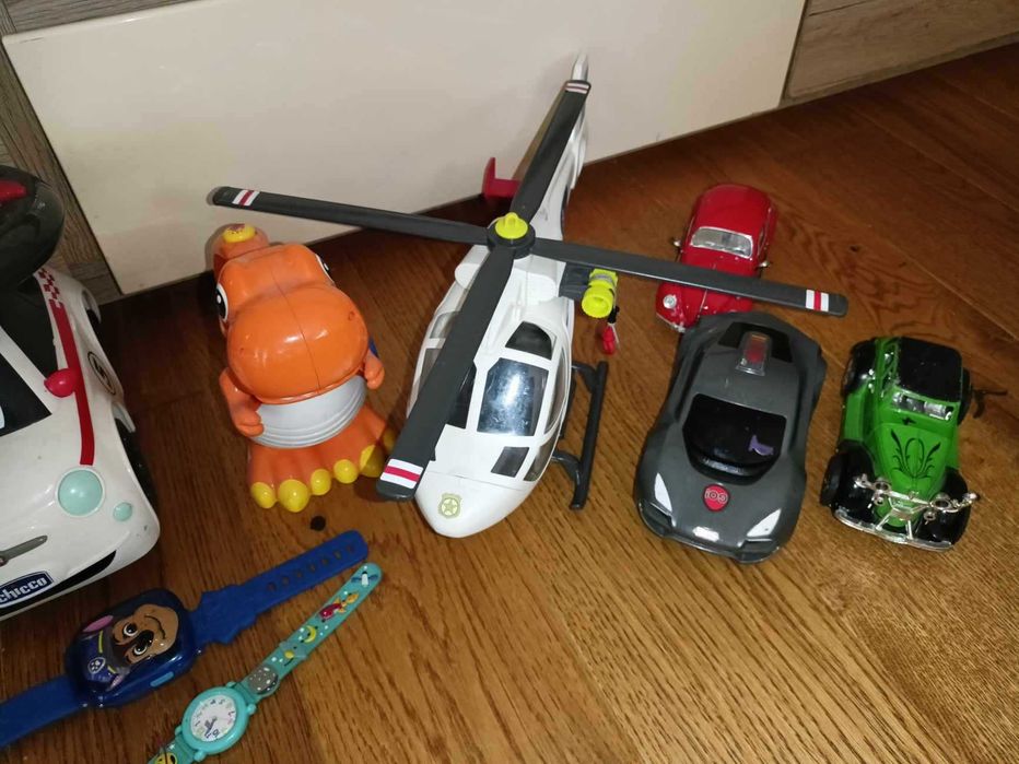 Helikopter Playmobil + 7 zabawek + 2zegarki