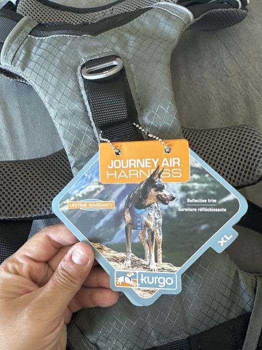 Peitoral Journey Air Preto Kurgo