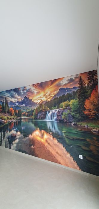 Aplicação e Venda Papel Parede Oferta Cola