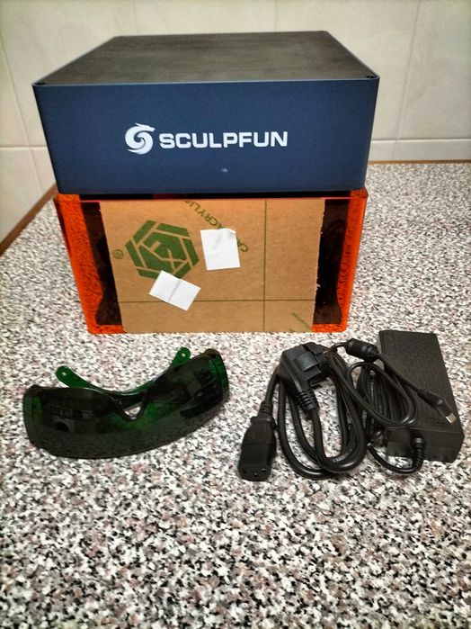 Máq. Gravação Laser - Sculpfun icube 5w