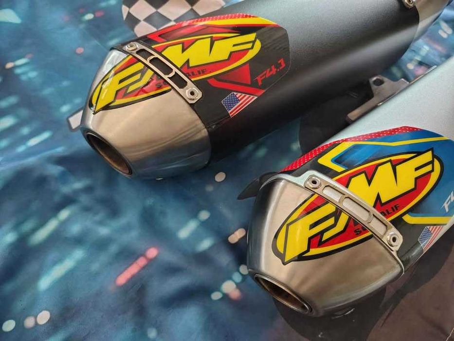 FMF -moto 4tempos - ponteiras de escape moto , moto 4 .etc rep. preto ou cinza