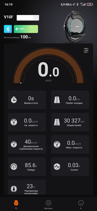 Моноколесо Inmotion V10F