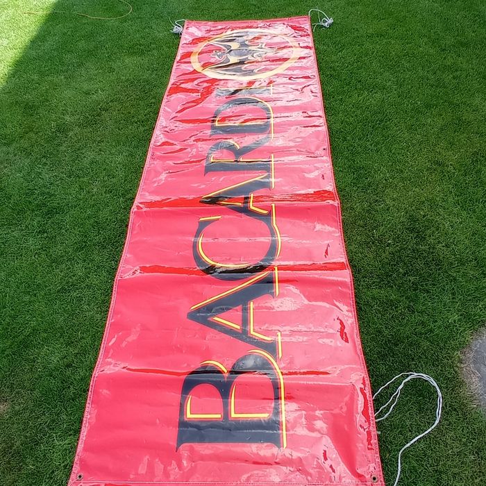 reklama baner bacardi breezer 290 cm x  86 cm