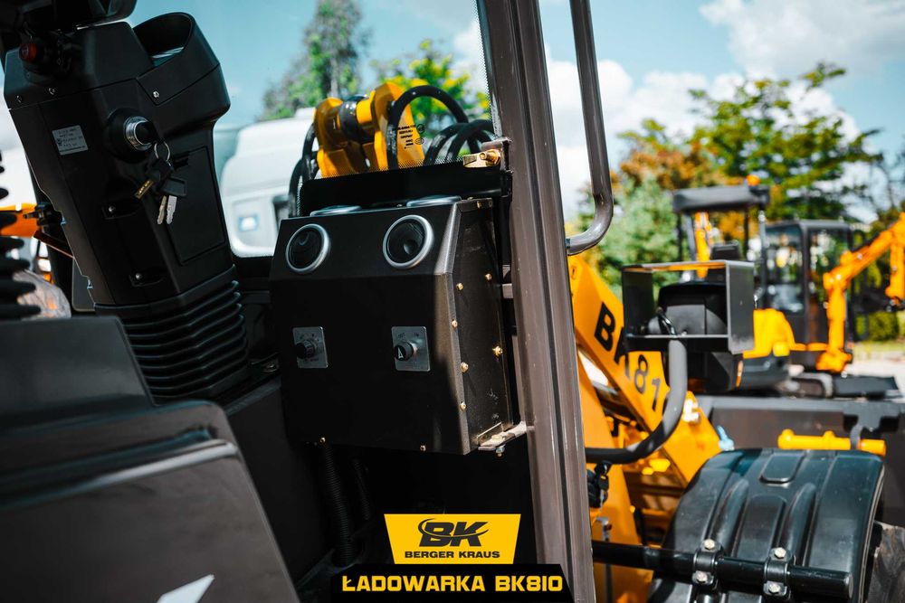 Ładowarka kołowa Berger Kraus BK810 kabina silnik Kubota