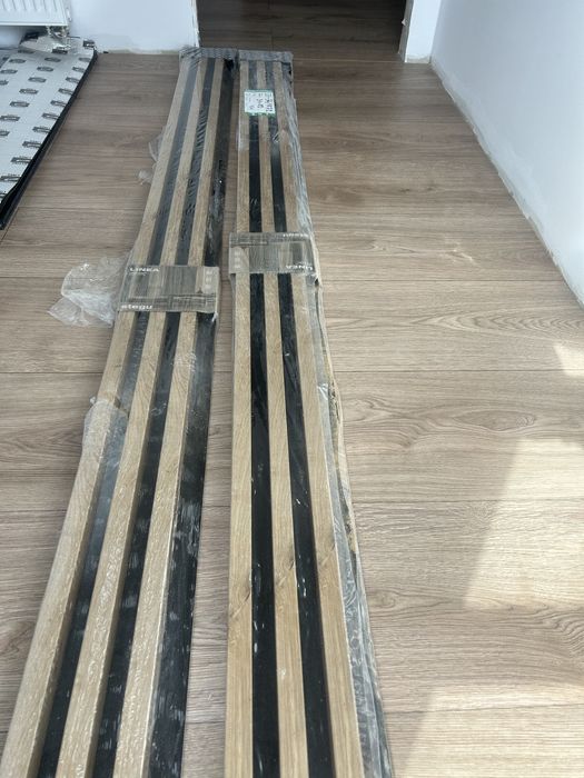 Panel lamelowy z podkładem LINEA