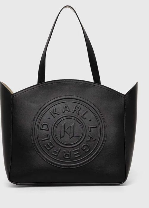 Шкіряна сумка Karl Lagerfeld